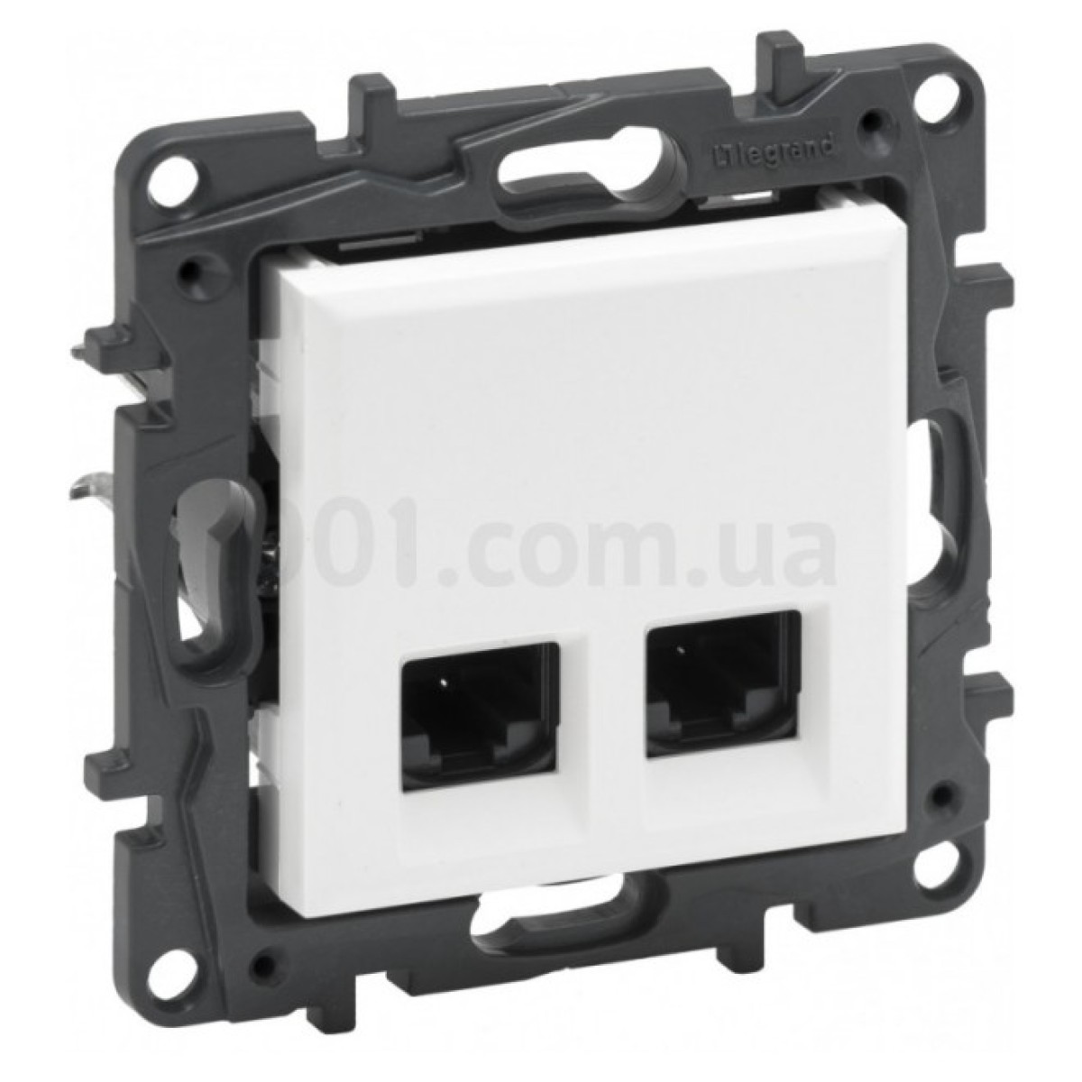 Розетка информационная 2×RJ45 кат.6 FTP Niloe Step белая, Legrand 256_256.jpg