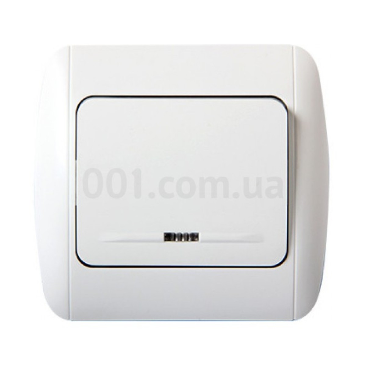 Вимикач e.install.stand.811L+f.cer одноклавішний з підсвіткою з рамкою, E.NEXT 256_256.jpg