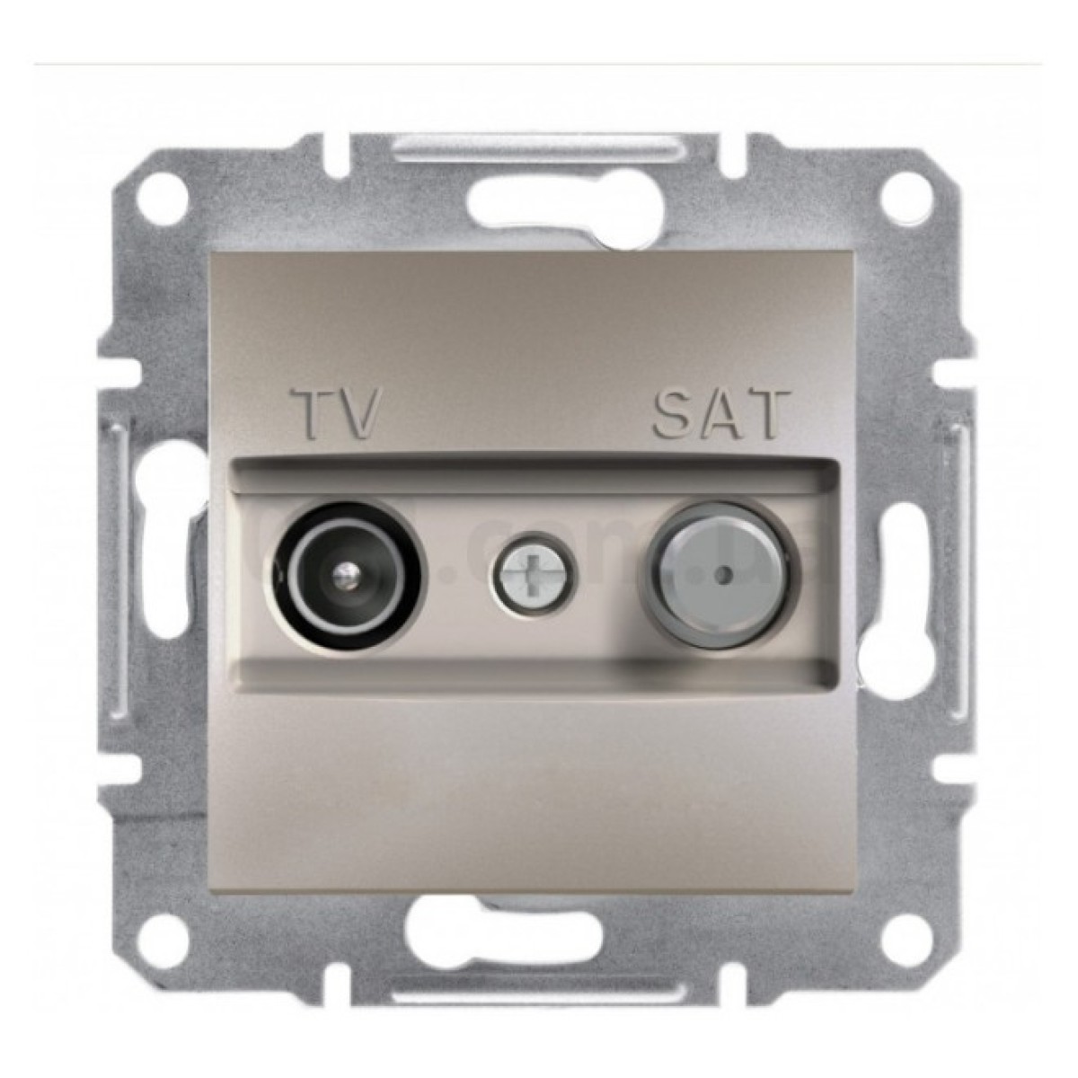 Розетка TV-SAT оконечная (1 dB) Asfora бронза, Schneider Electric 256_256.jpg