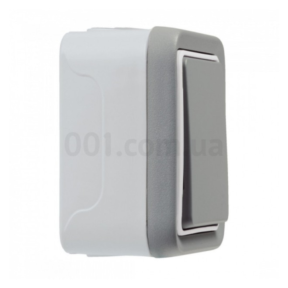 Перемикач однополюсний на два напрямки (в зборі) Plexo IP55 сірий, Legrand 256_256.jpg