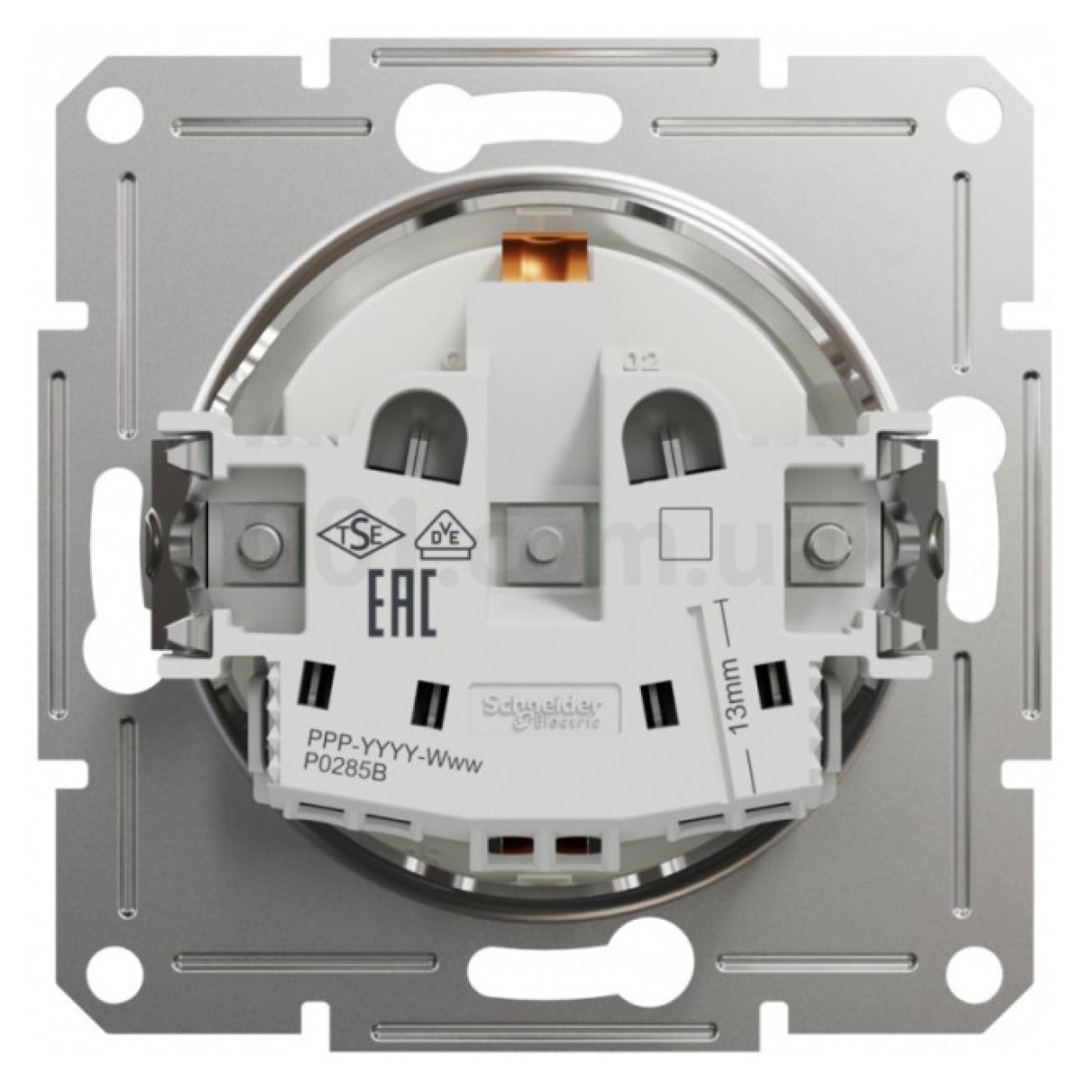 Розетка с з/к Asfora белая БЕЗ РАМКИ, Schneider Electric 98_98.jpg - фото 8