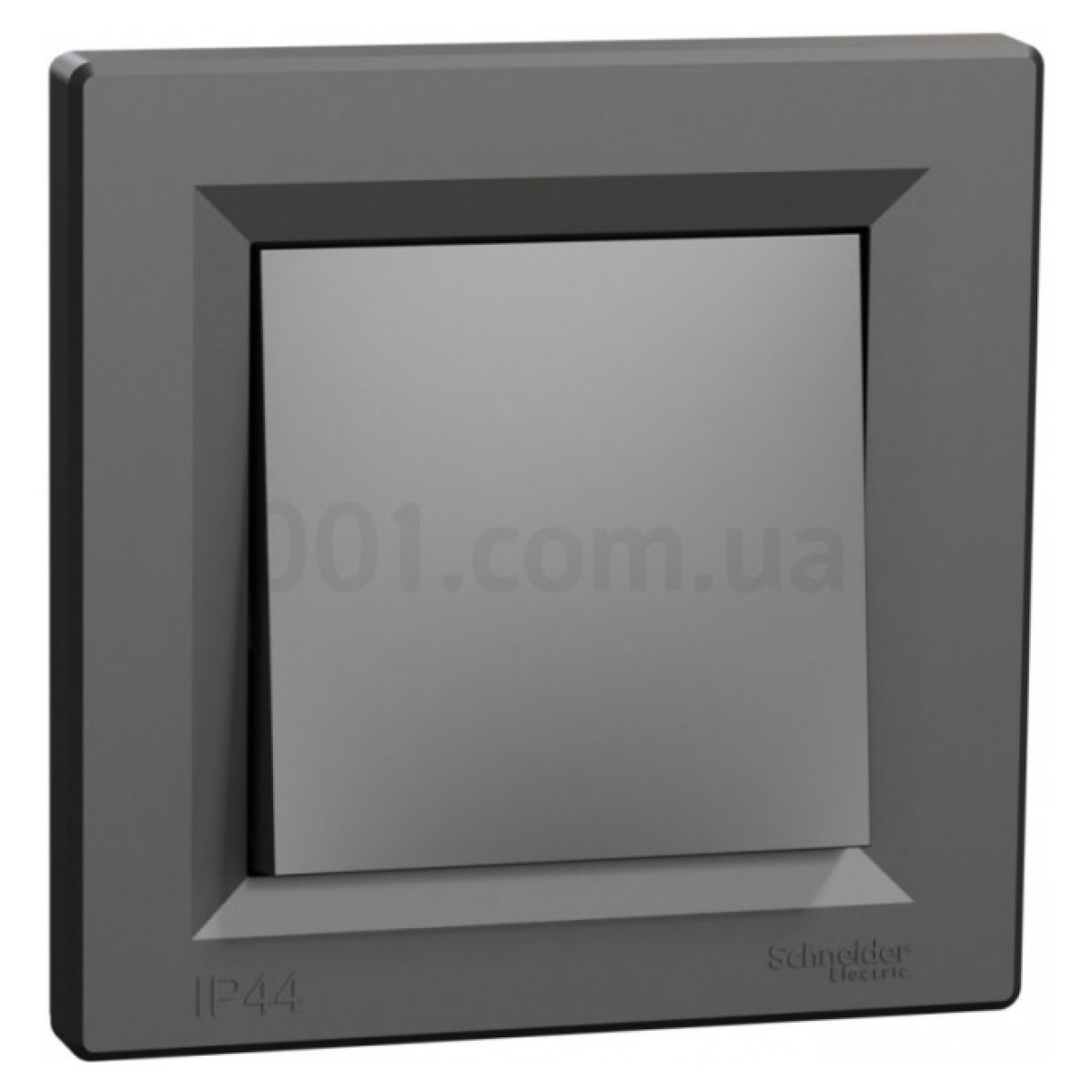 Выключатель одноклавишный (самозажимные клеммы) IP44 Asfora антрацит, Schneider Electric 256_256.jpg