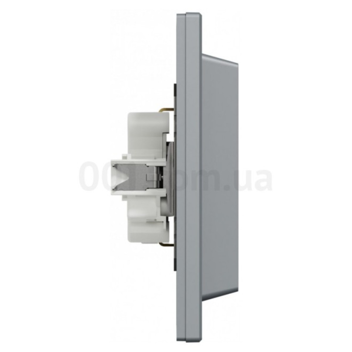 Розетка с з/к двойная Asfora сталь, Schneider Electric 98_98.jpg - фото 6
