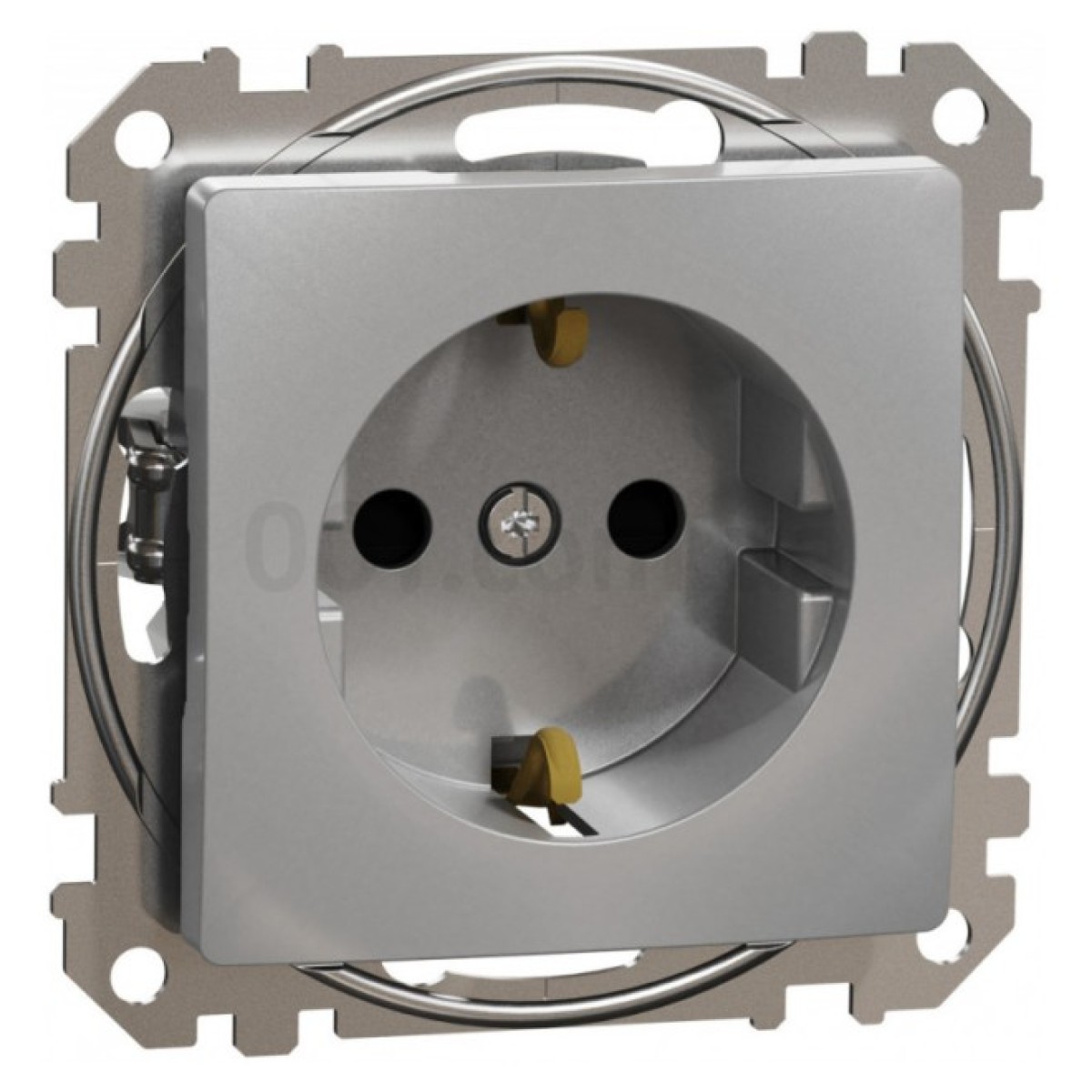 Розетка с з/к и шторками Sedna Design алюминий, Schneider Electric 256_256.jpg