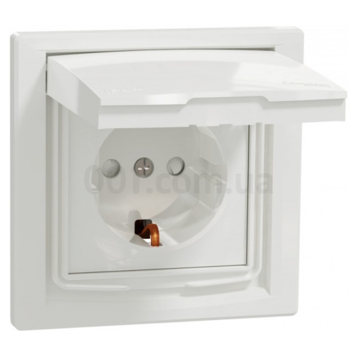 Розетка с з/к, защитными шторками и крышкой IP44 Asfora белая, Schneider Electric 256_256.jpg