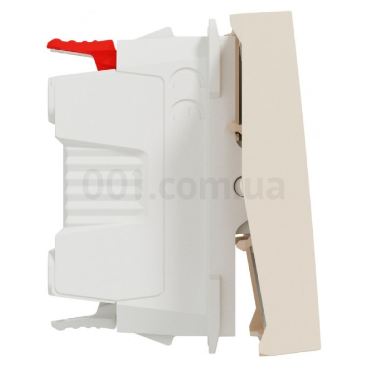Переключатель 1-клавишный (2 модуля) 10А Unica New бежевый, Schneider Electric 98_98.jpg - фото 8