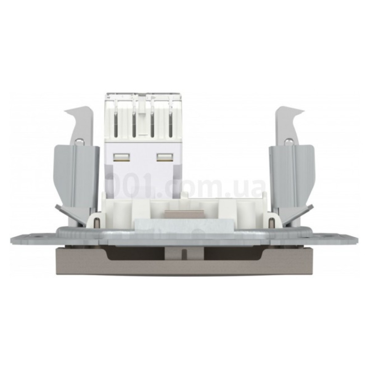 Розетка компьютерная (RJ45) кат.5e UTP Asfora бронза, Schneider Electric 98_98.jpg - фото 6