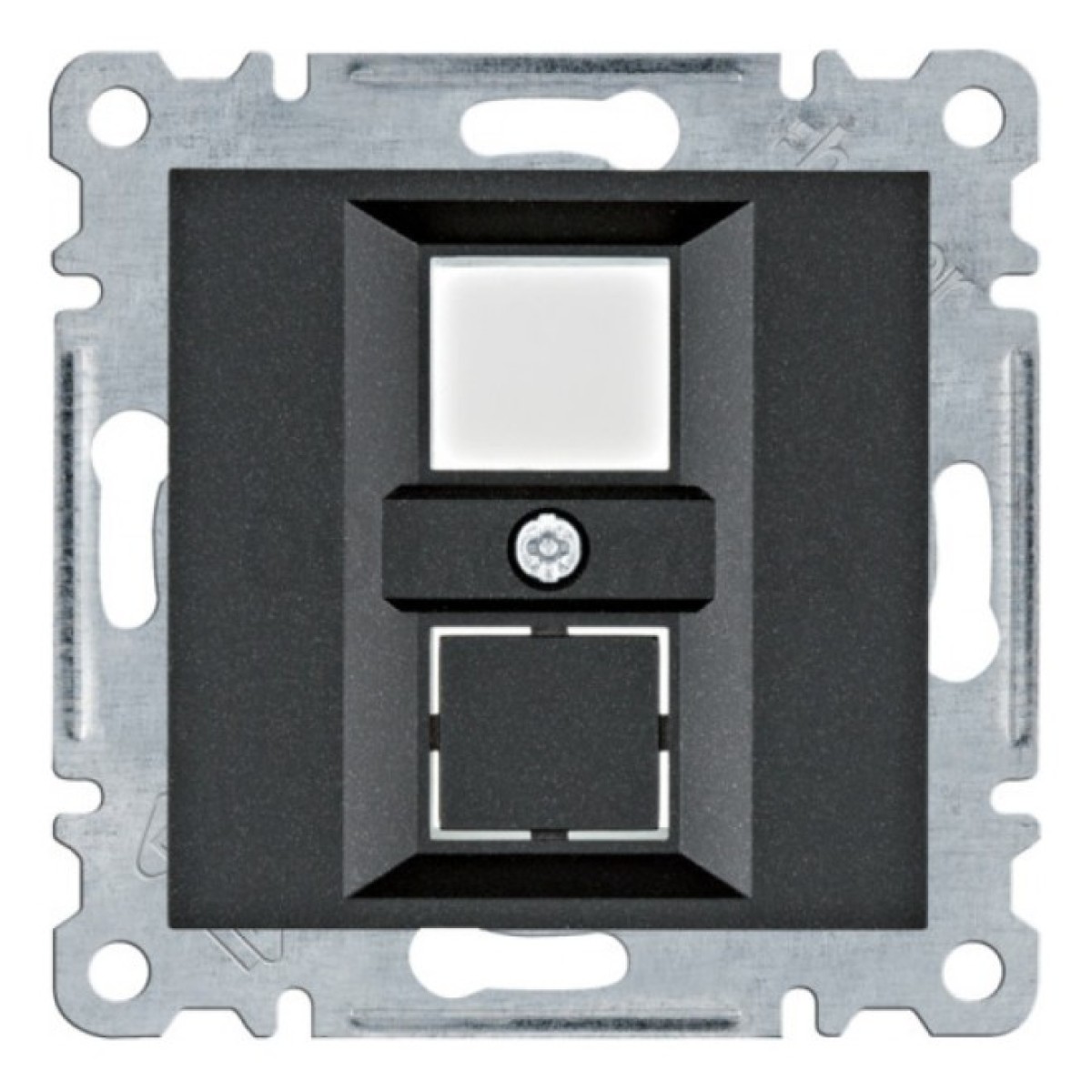 Панель подвійна для RJ12/RJ45 Lumina чорна, Hager 256_256.jpg