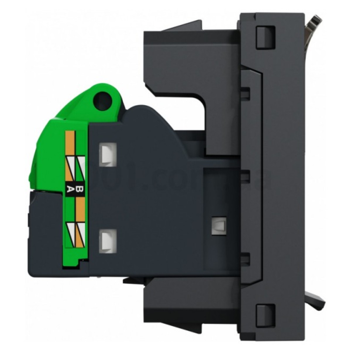 Розетка компьютерная RJ45 кат.6 STP (1 модуль) Unica New антрацит, Schneider Electric 98_98.jpg - фото 8