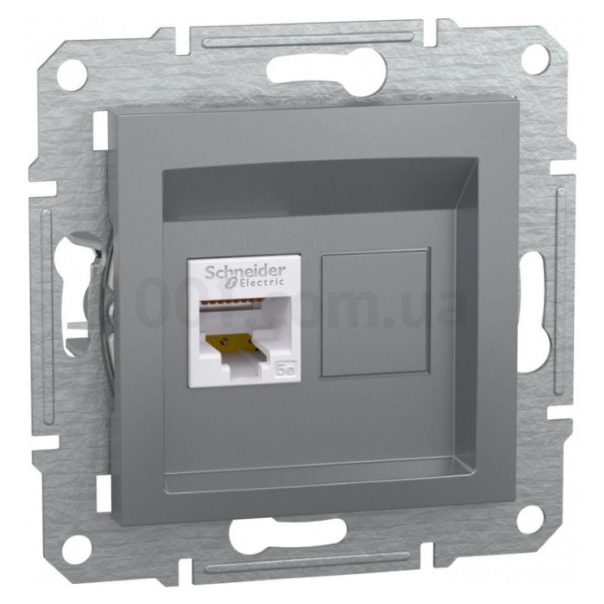 Розетка компьютерная (RJ45) кат.5e UTP Asfora сталь, Schneider Electric 256_256.jpg