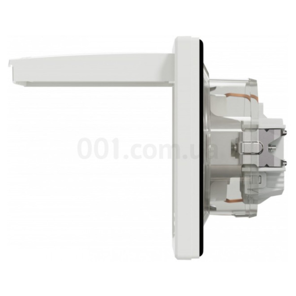 Розетка с з/к, защитными шторками и крышкой IP44 Asfora белая, Schneider Electric 98_98.jpg - фото 7