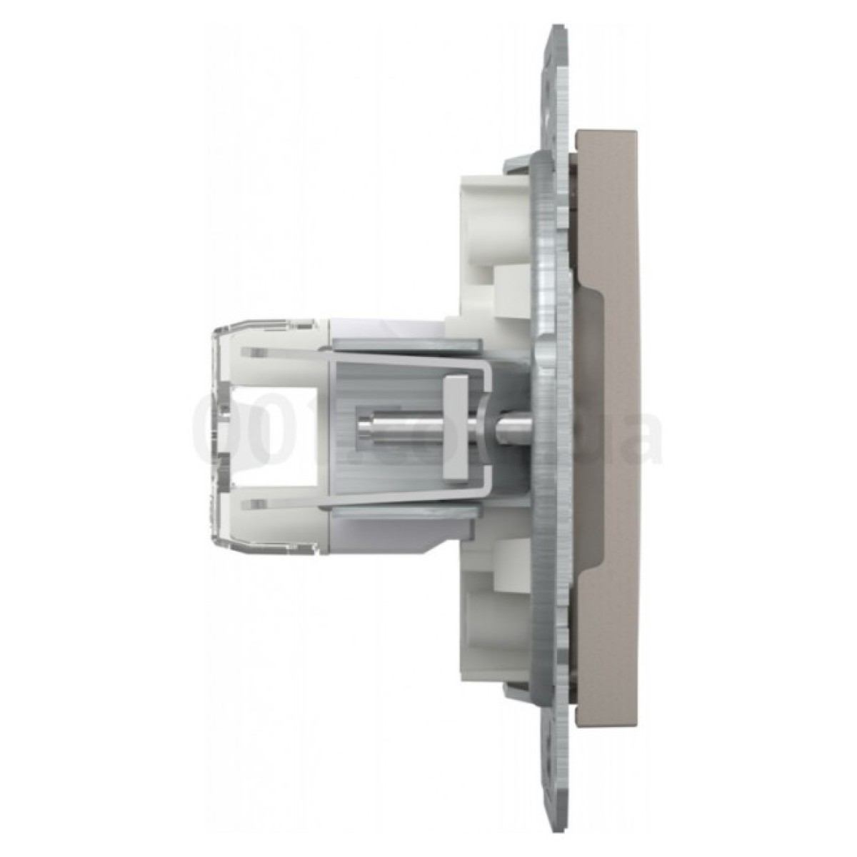 Розетка компьютерная (RJ45) кат.5e UTP Asfora бронза, Schneider Electric 98_98.jpg - фото 7