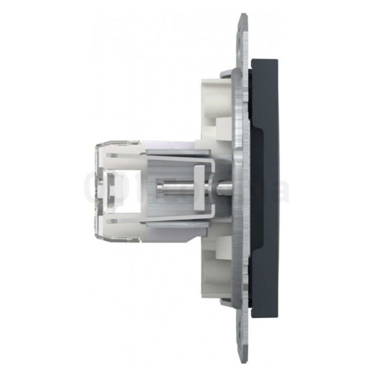 Розетка компьютерная (RJ45) кат.6 UTP Asfora антрацит, Schneider Electric 98_98.jpg - фото 8