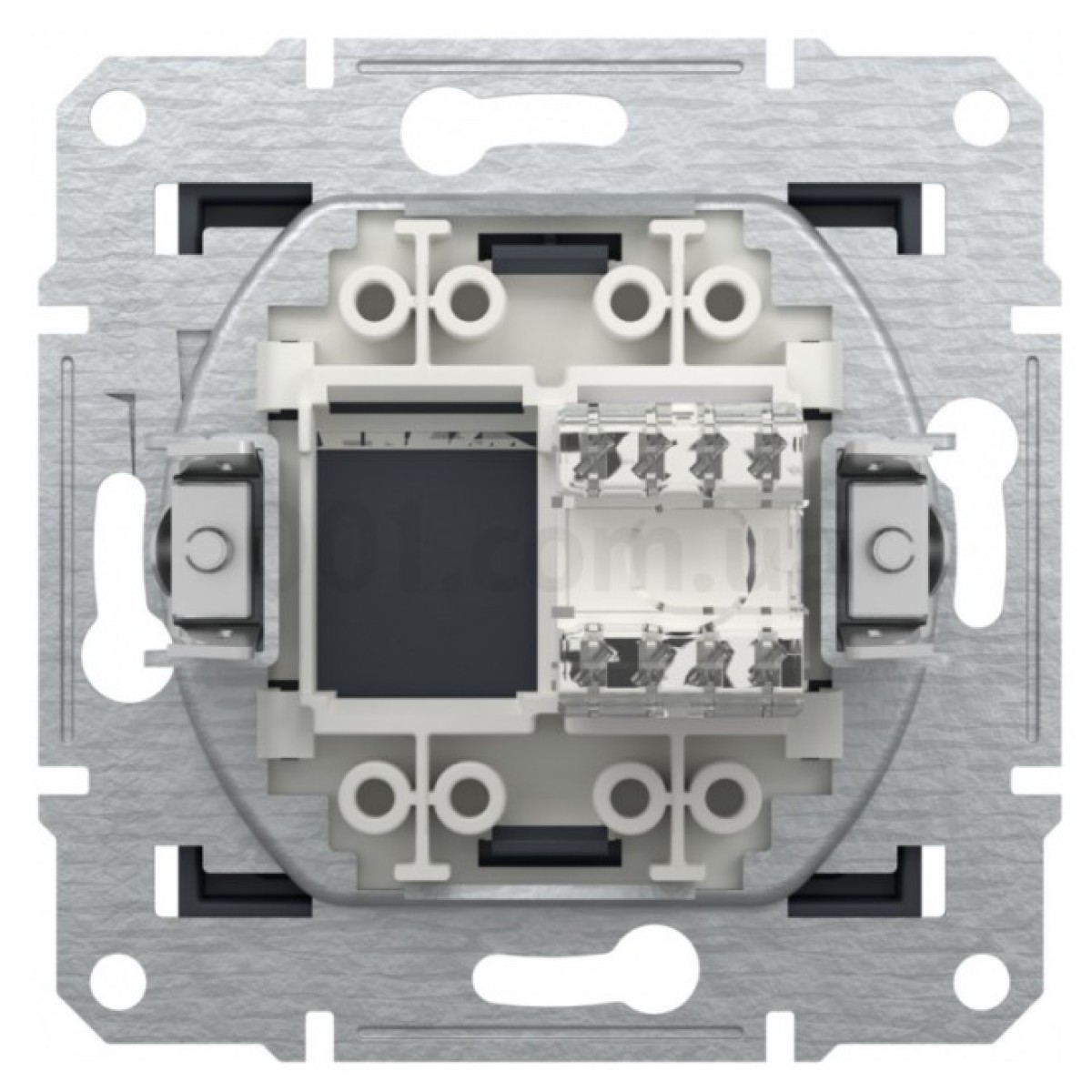 Розетка компьютерная (RJ45) кат.6 UTP Asfora антрацит, Schneider Electric 98_98.jpg - фото 9