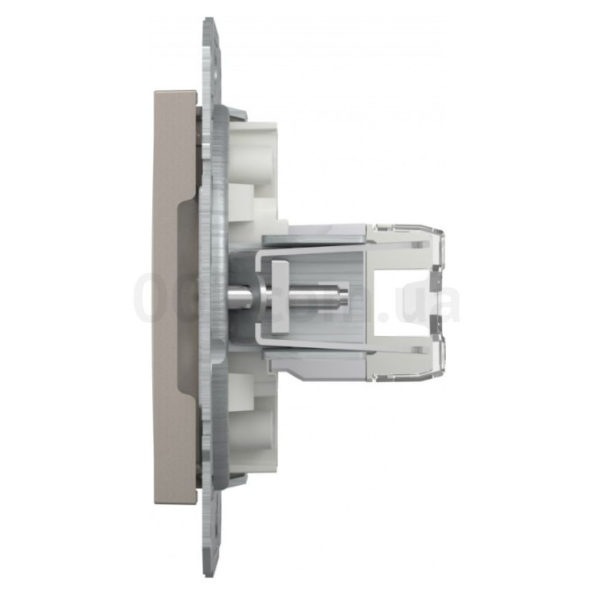 Розетка компьютерная (RJ45) кат.5e UTP Asfora бронза, Schneider Electric 98_98.jpg - фото 8