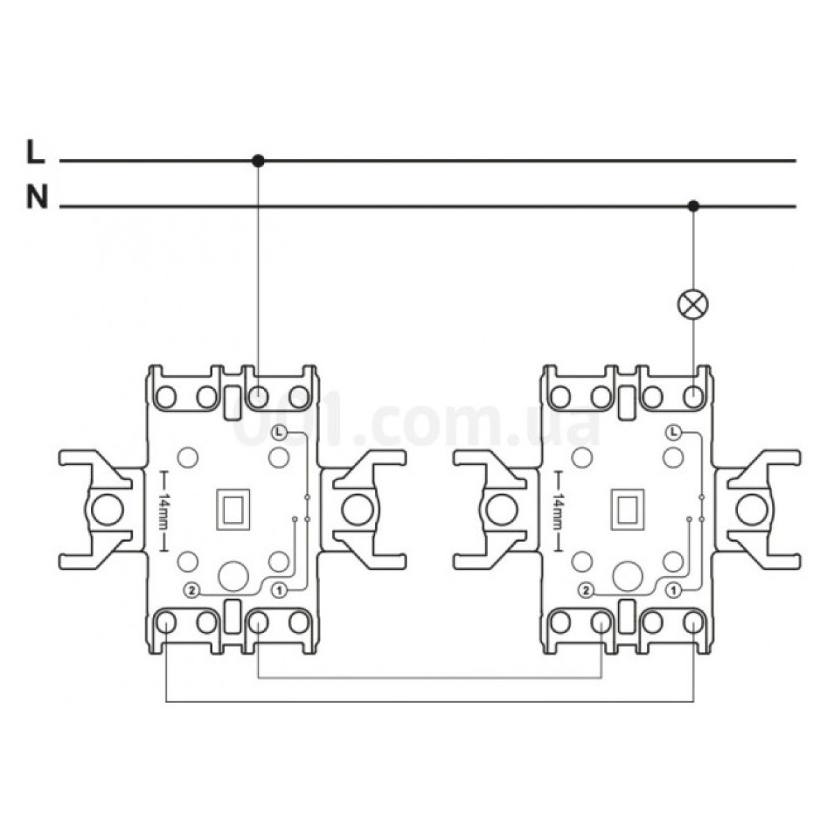 Переключатель одноклавишный (самозажимные клеммы) Asfora антрацит, Schneider Electric 98_98.jpg - фото 9