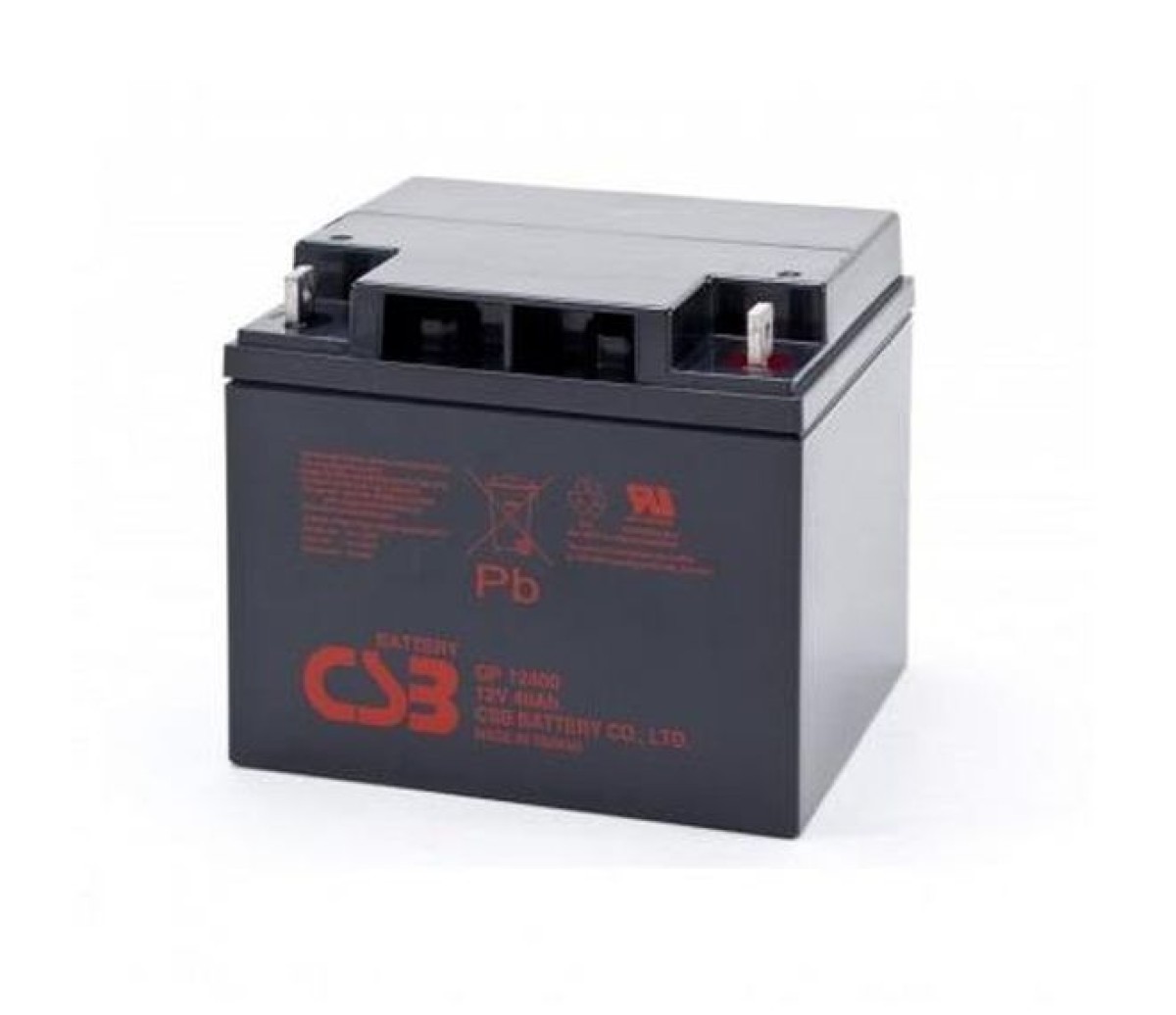 Аккумуляторная батарея CSB 12V 40Ah (GP12400I)