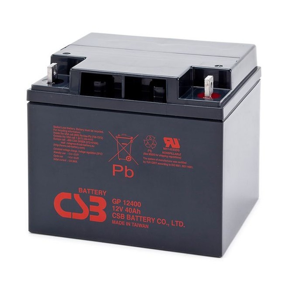 Аккумуляторная батарея CSB 12V 40Ah (GP12400) 98_98.jpg
