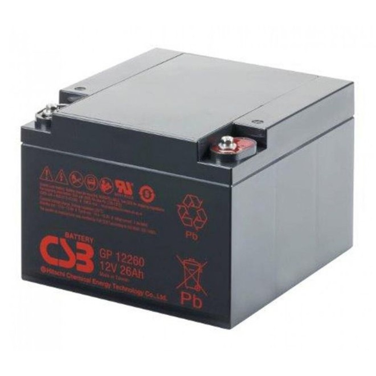 Акумуляторна батарея CSB 12V 26Ah (GP12260I) 98_98.jpg