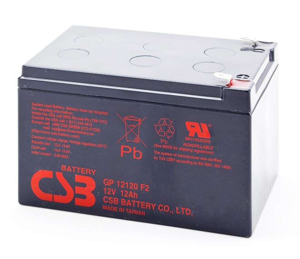 Аккумуляторная батарея CSB 12V 12Ah (GP12120) 256_221.jpg