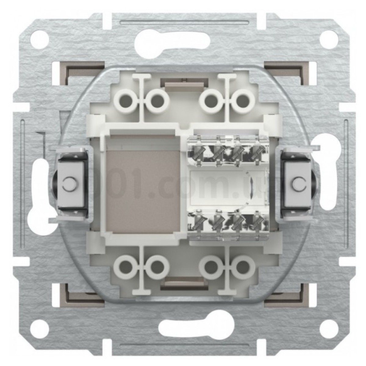 Розетка компьютерная (RJ45) кат.5e UTP Asfora бронза, Schneider Electric 98_98.jpg - фото 9