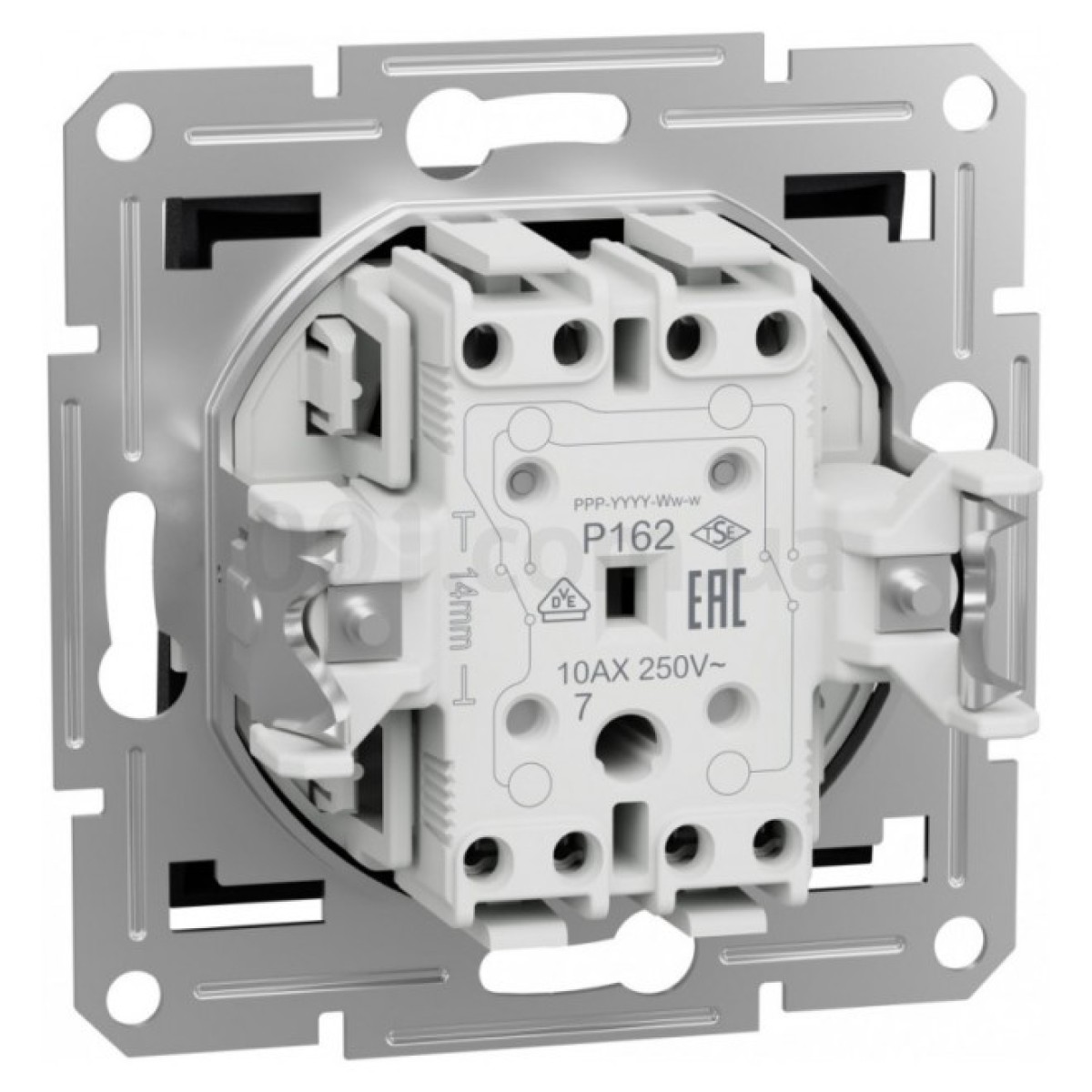 Переключатель перекрестный (самозажимные клеммы) Asfora антрацит, Schneider Electric 98_98.jpg - фото 9