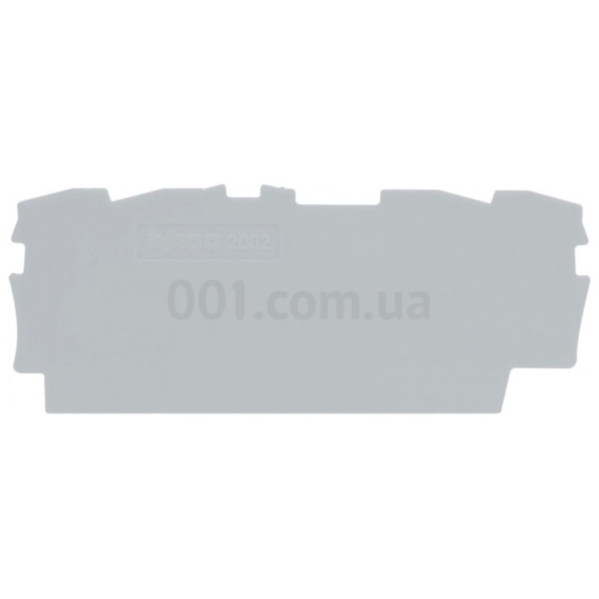 Пластина торцева і проміжна для 4-провідних клем серії 2001-2002 сіра, WAGO 256_256.jpg