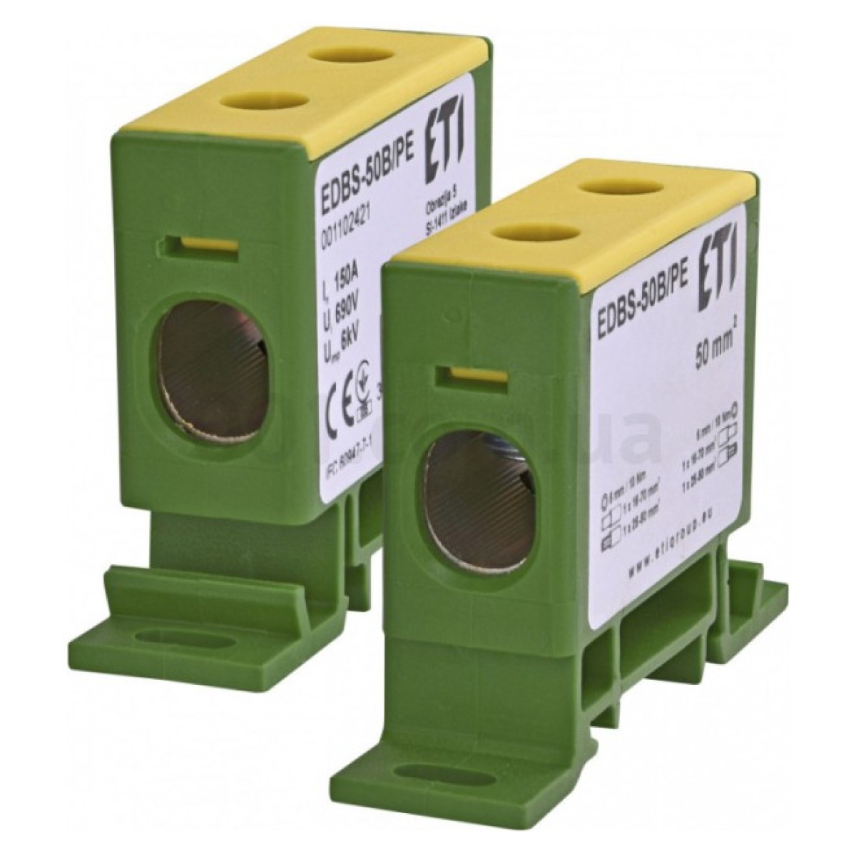 Клема ввідна силова EDBS-50B/PE 150А 690V AC 16-70 мм², ETI 256_256.jpg
