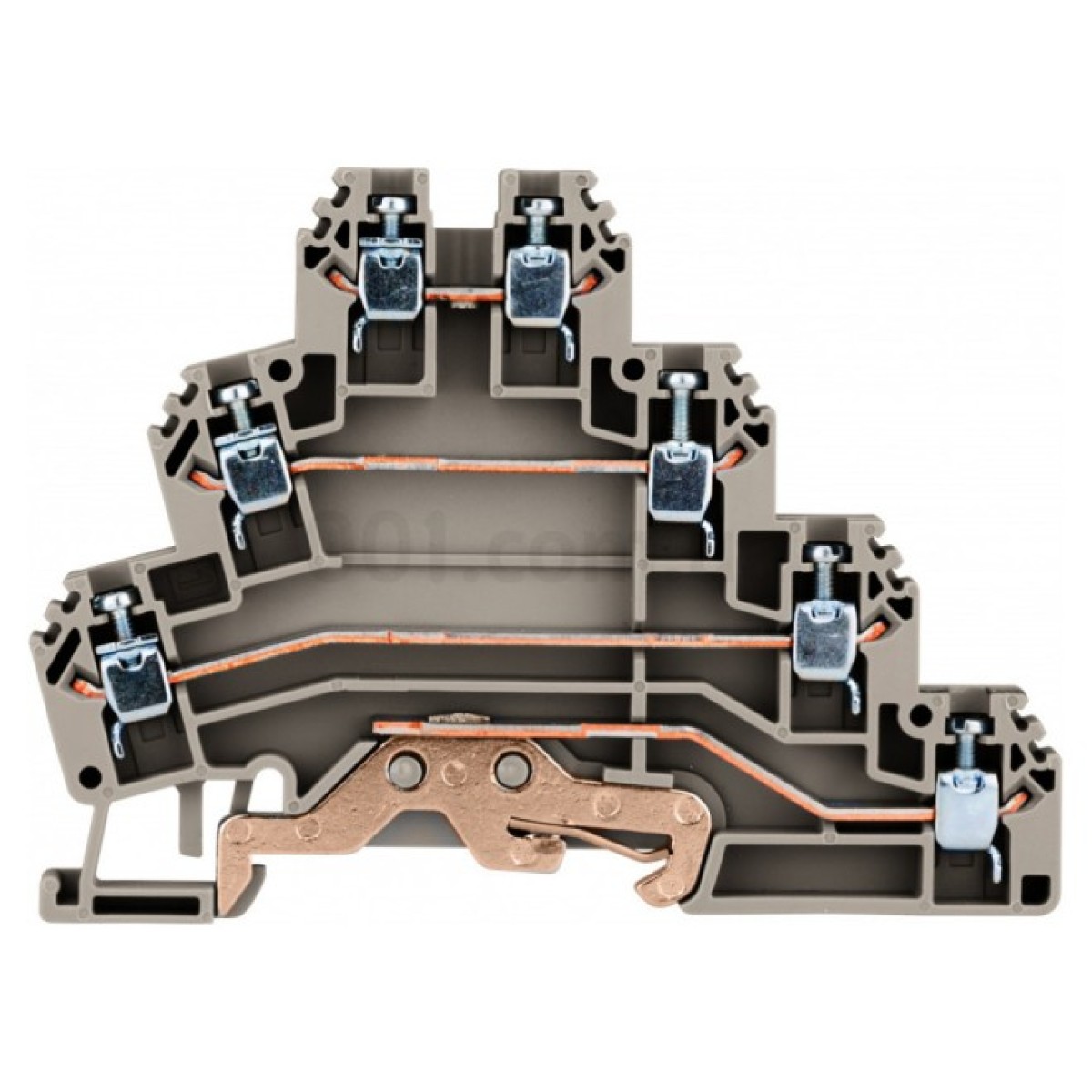 Клема трирівнева PUK3T 2,5мм² 3P+P, SCHRACK TECHNIK 256_256.jpg