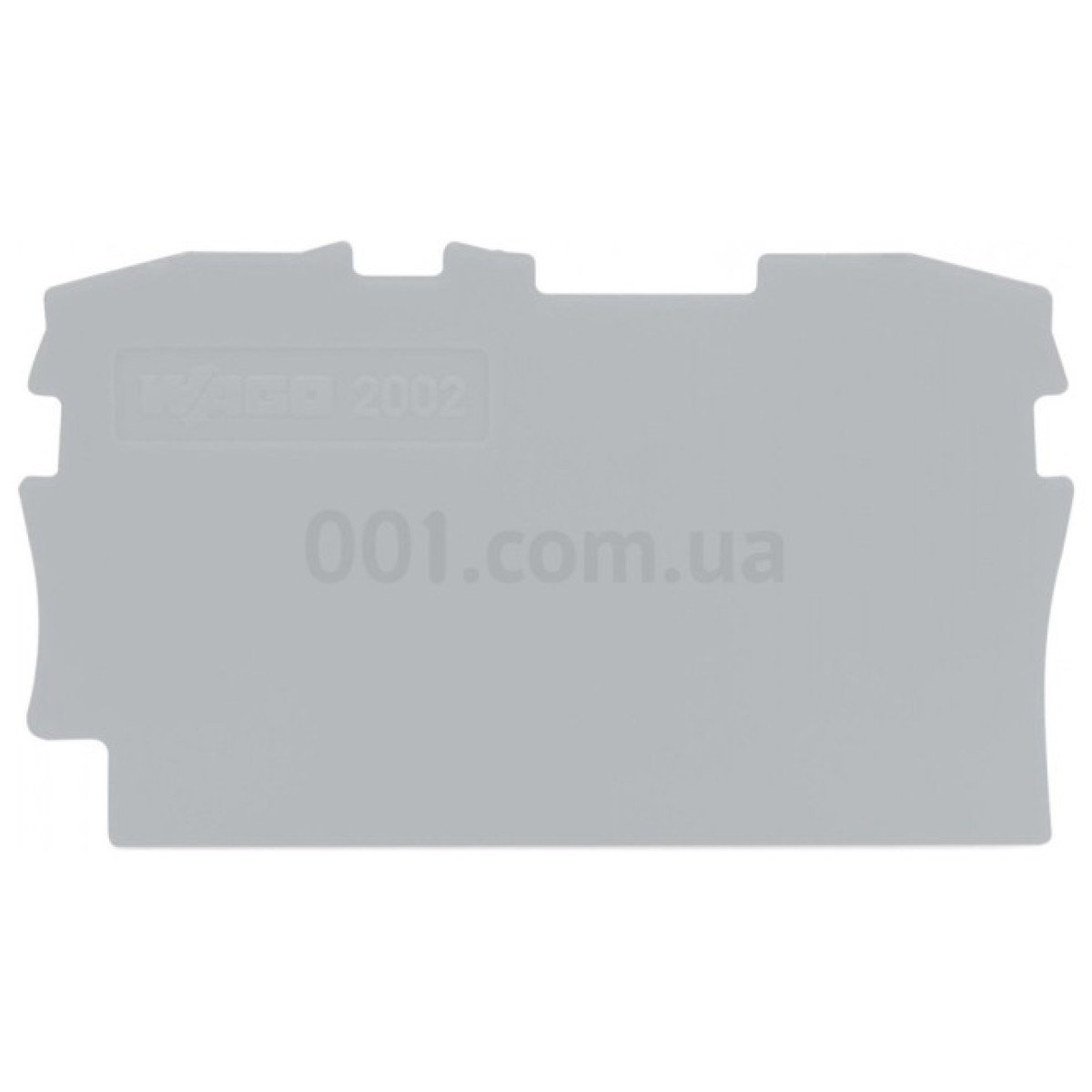 Пластина торцева і проміжна для 2-провідних клем серії 2001-2002 сіра, WAGO 256_256.jpg