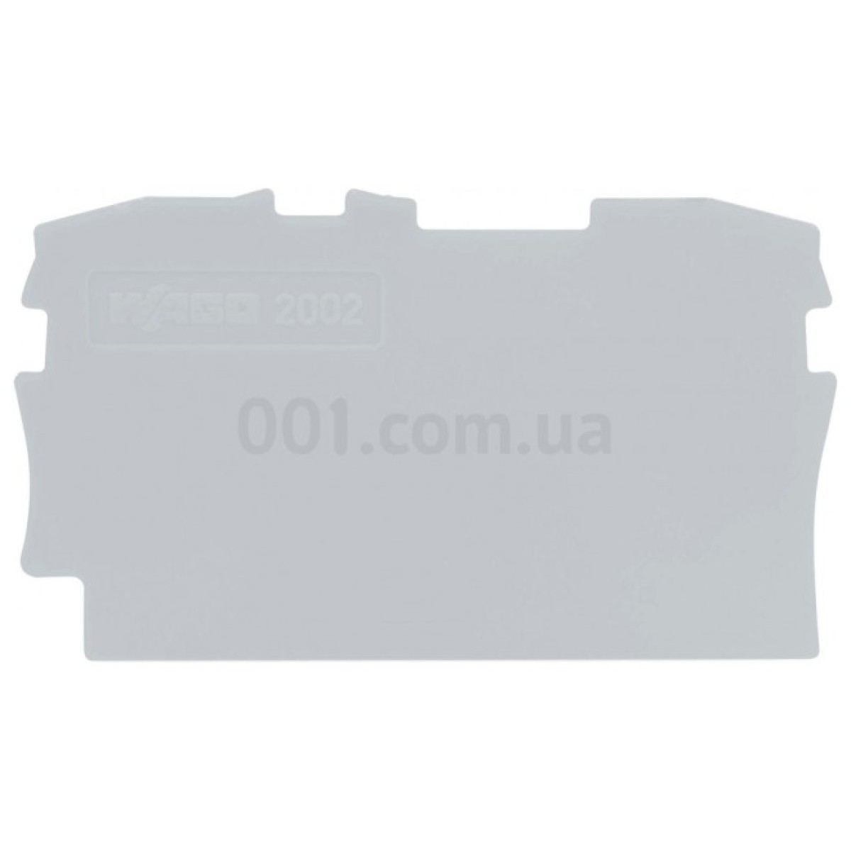 Пластина торцева і проміжна для 2-провідних клем серії 2000 сіра, WAGO 256_256.jpg
