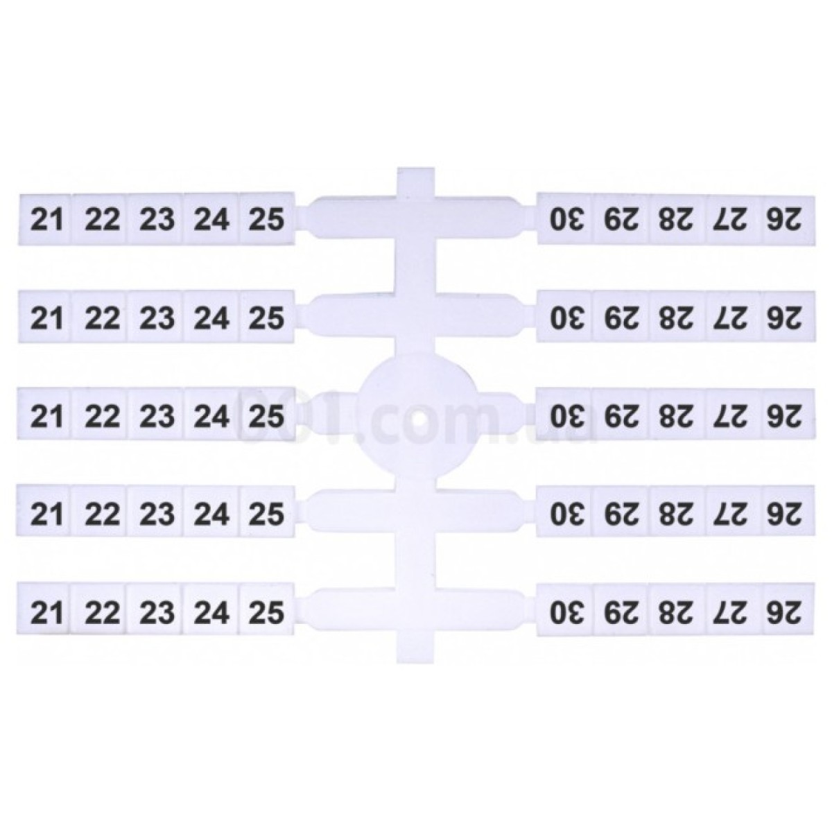 Табличка маркувальна (200 шт.) EO3 21-30, ETI 256_256.jpg