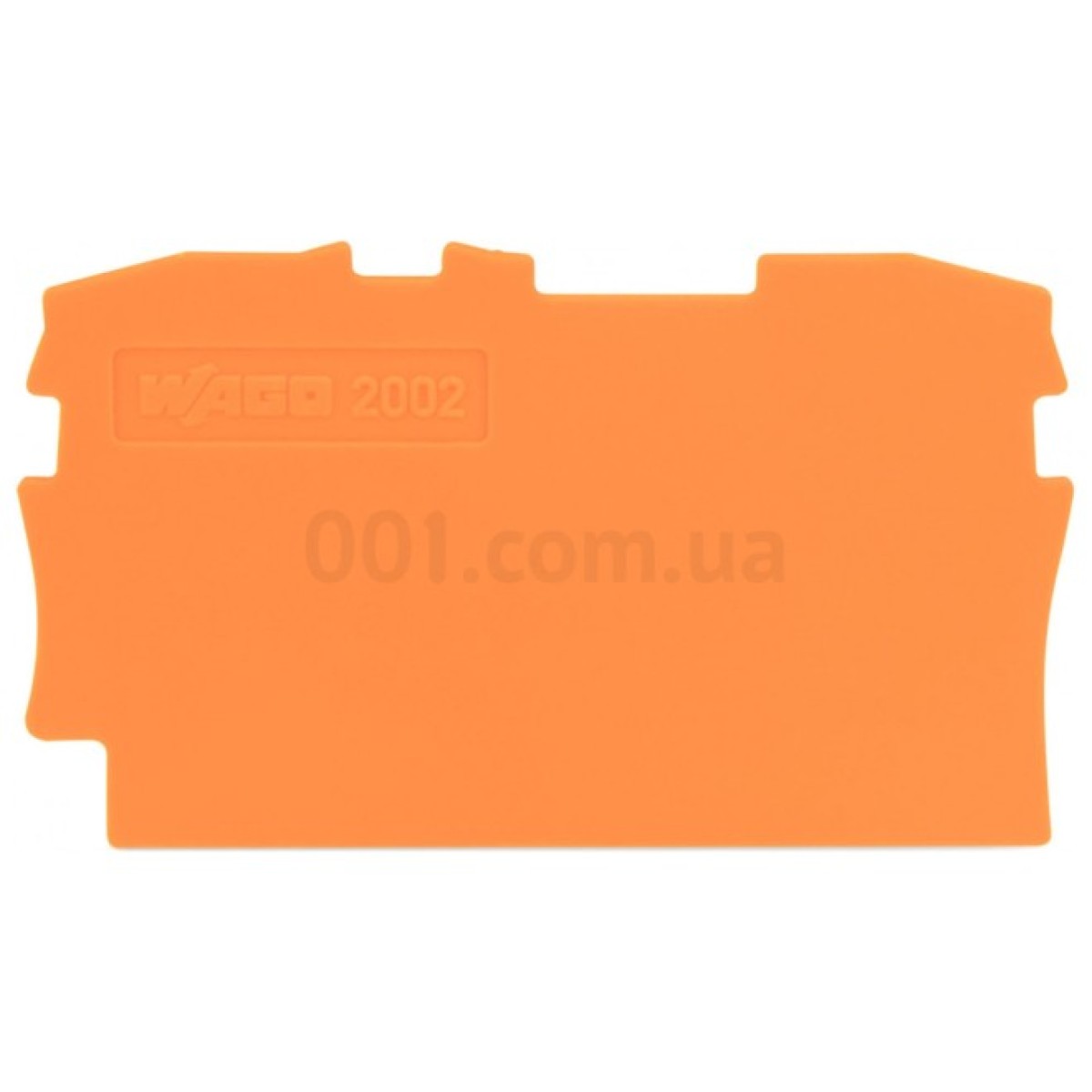Пластина торцева і проміжна для 2-провідних клем серії 2001-2002 помаранчева, WAGO 256_256.jpg