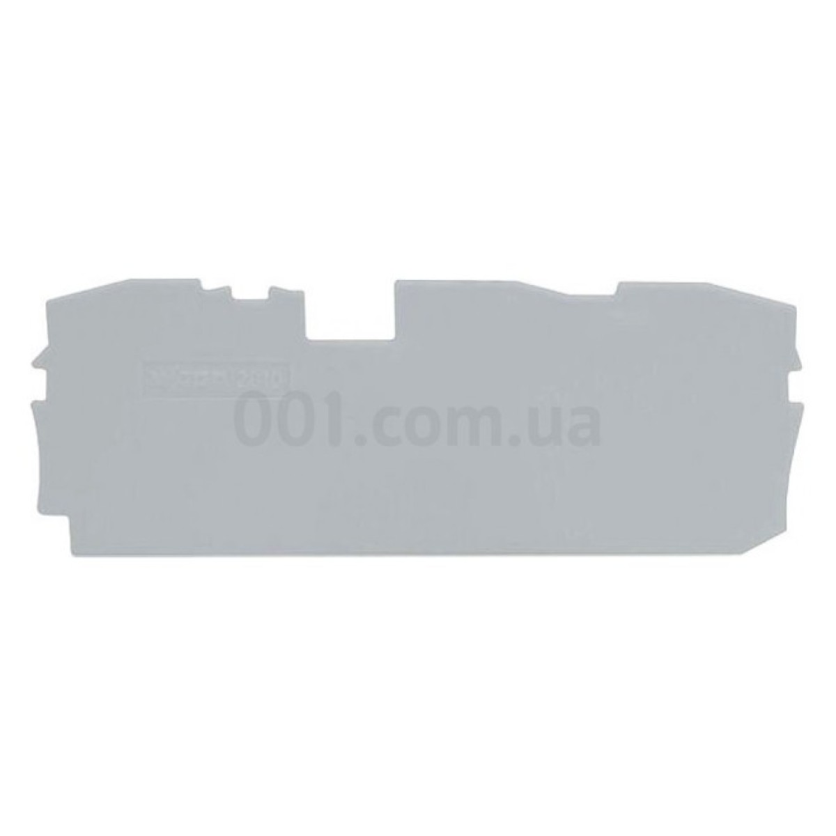 Пластина торцева і проміжна для 3-провідних клем серії 2010 сіра, WAGO 256_256.jpg