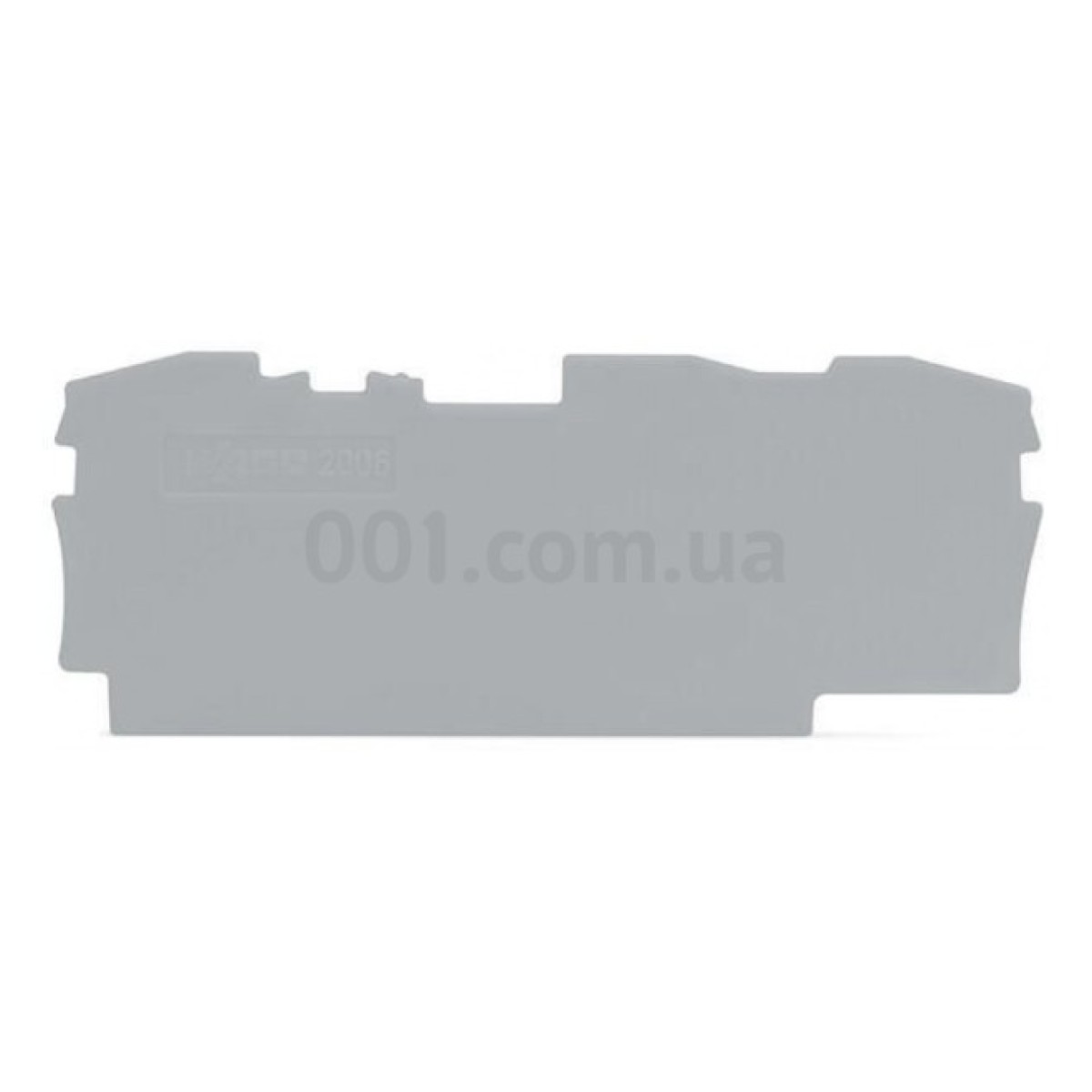 Пластина торцева і проміжна для 3-провідних клем серії 2006 сіра, WAGO 256_256.jpg