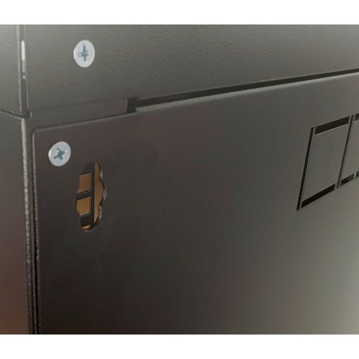 Шкаф серверный настенный 12U-600, стекло, черный 98_98.jpg - фото 6
