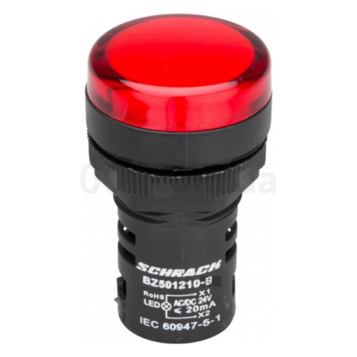 Світлосигнальний індикатор LED 24В AC/DC червоний, SCHRACK TECHNIK 256_256.jpg