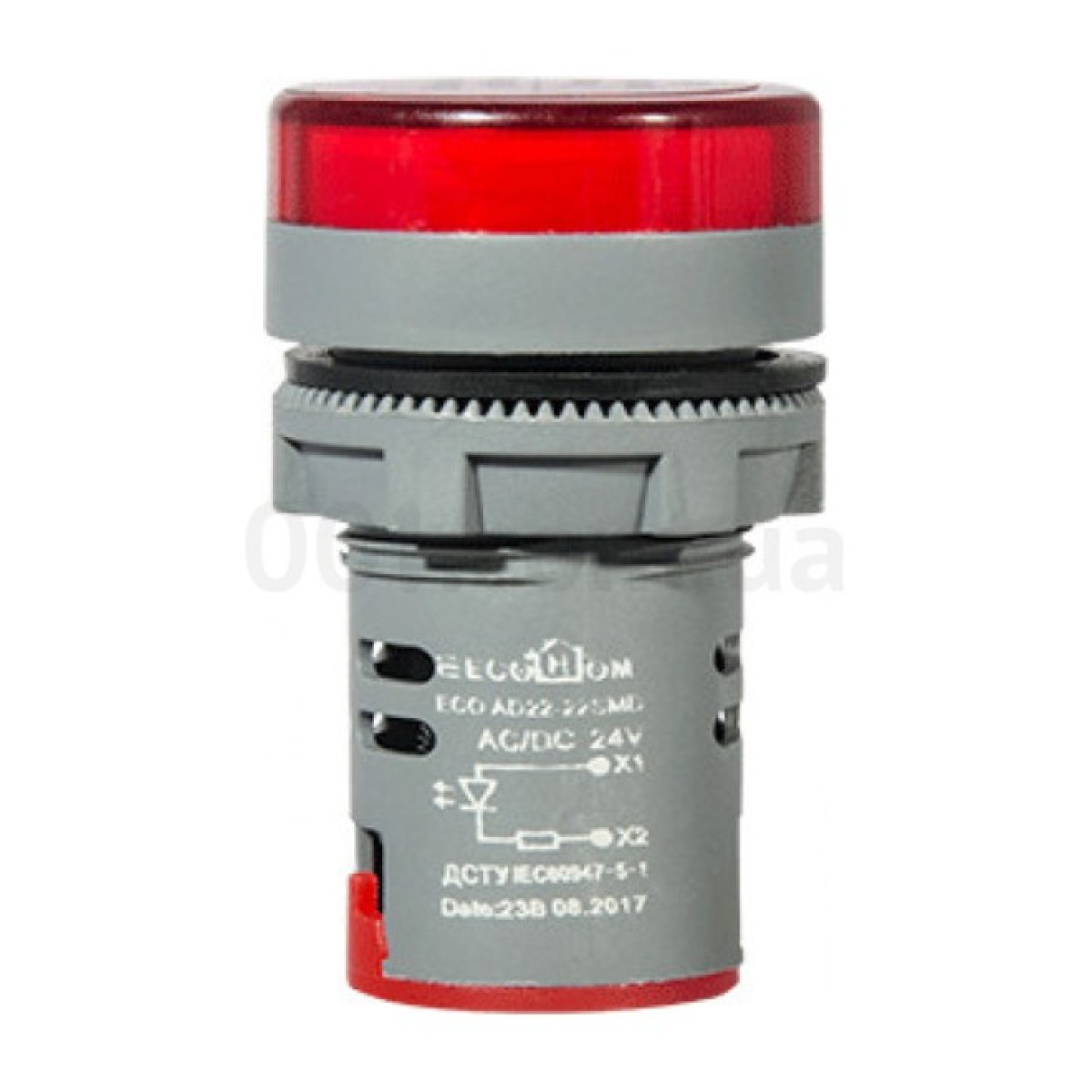 Світлосигнальна арматура ECO AD22-22SMD червона 24В АC/DC, ECOHOME 98_98.jpg - фото 5