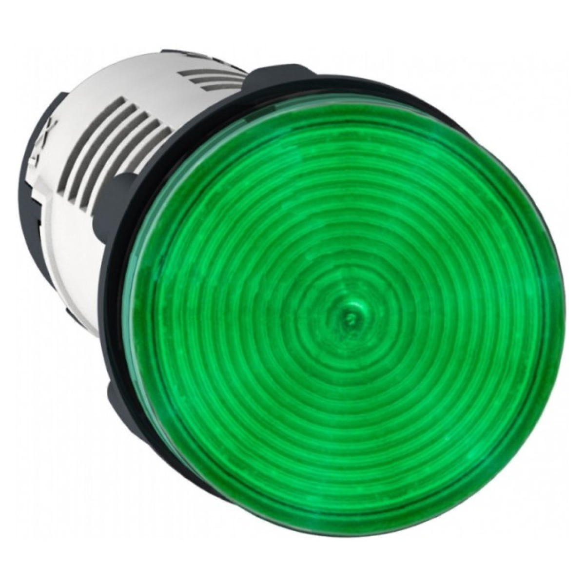 Лампа світлосигнальна LED (моноблок) 22мм 230В AC зелена XB7, Schneider Electric 256_256.jpg