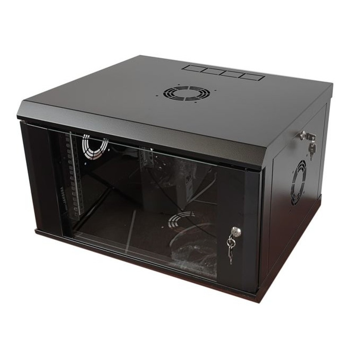 Шкаф серверный настенный 6U, 500, стекло, черный 256_256.jpg