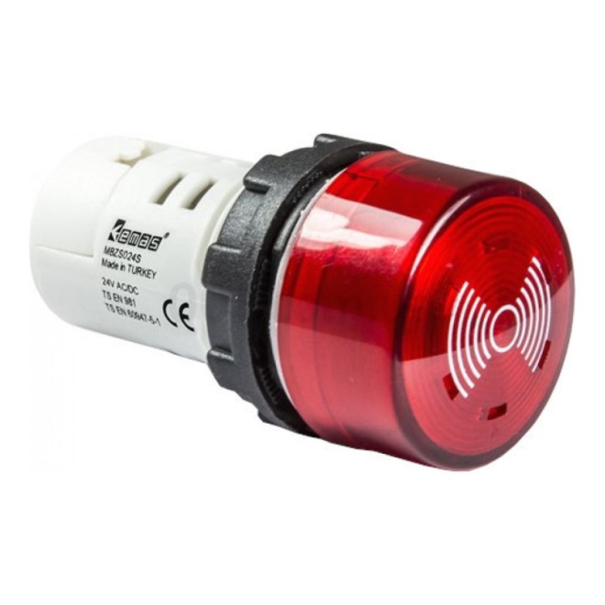 Зумер моноблочний зі світловою індикацією на 24V AC/DC, EMAS 256_256.jpg