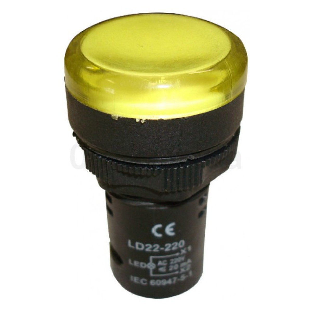 Світлосигнальний індикатор LED 230В (моноблок) жовтий, SCHRACK TECHNIK 256_256.jpg