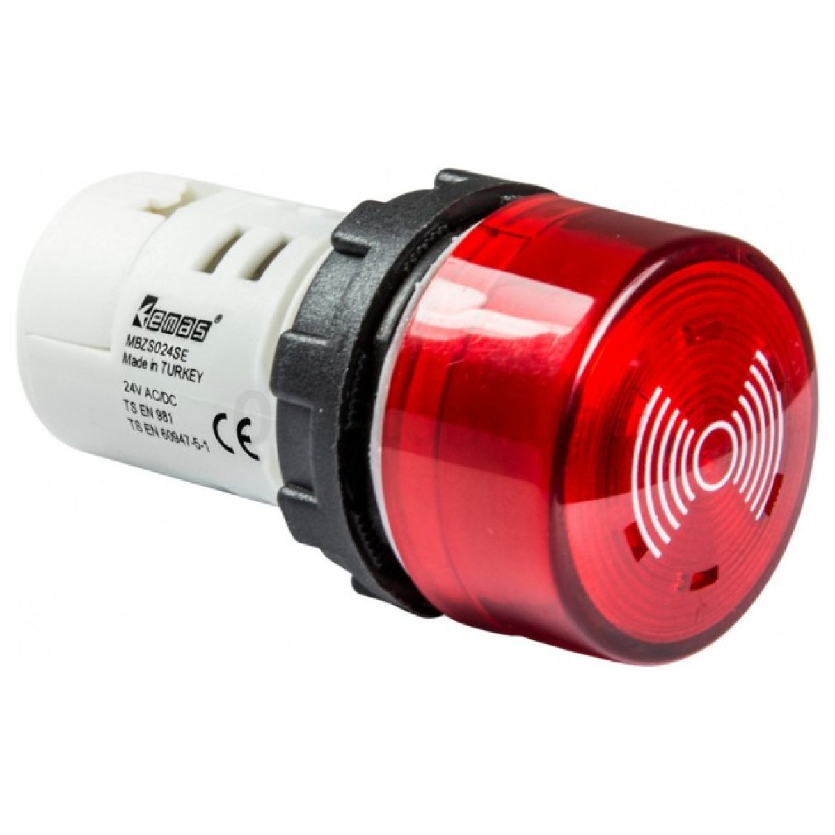 Зумер моноблочний зі світловою індикацією на 24V AC/DC IP65, EMAS 256_256.jpg