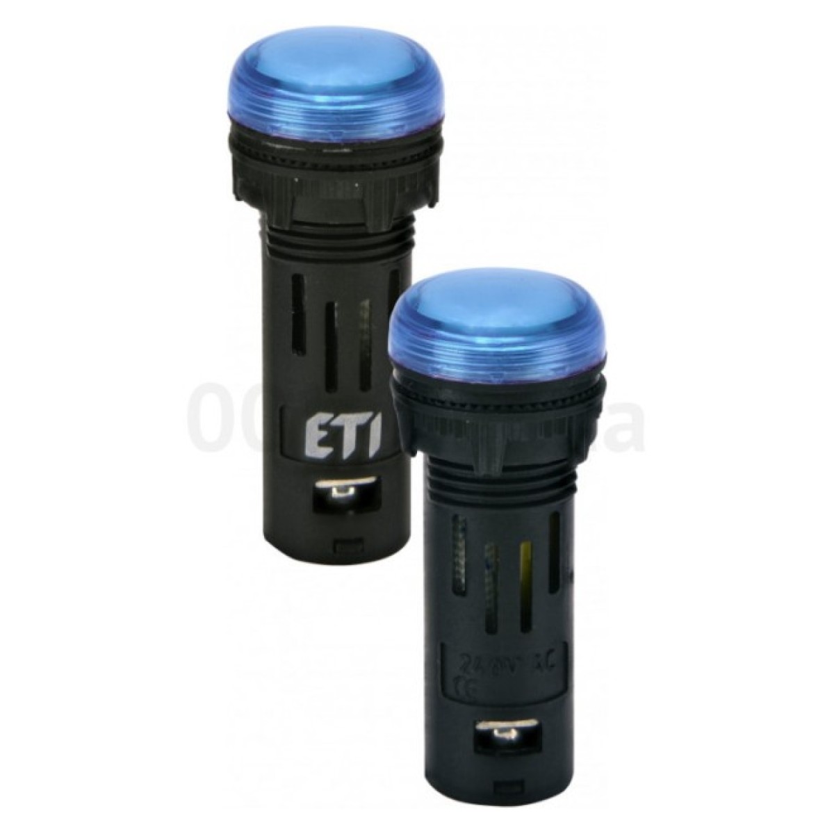 Лампа светосигнальная LED матовая ∅16мм 240V AC синяя ECLI-16-240A-B, ETI 256_256.jpg