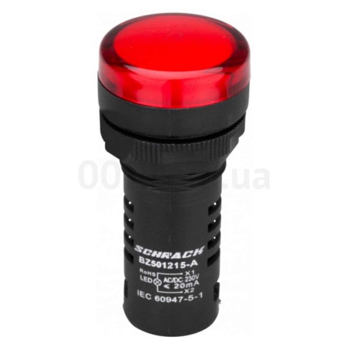 Світлосигнальний індикатор LED 230В AC червоний, SCHRACK TECHNIK 256_256.jpg