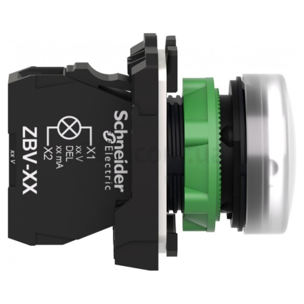 Лампа світлосигнальна LED 22мм 230В AC біла XB5, Schneider Electric 98_98.jpg - фото 4