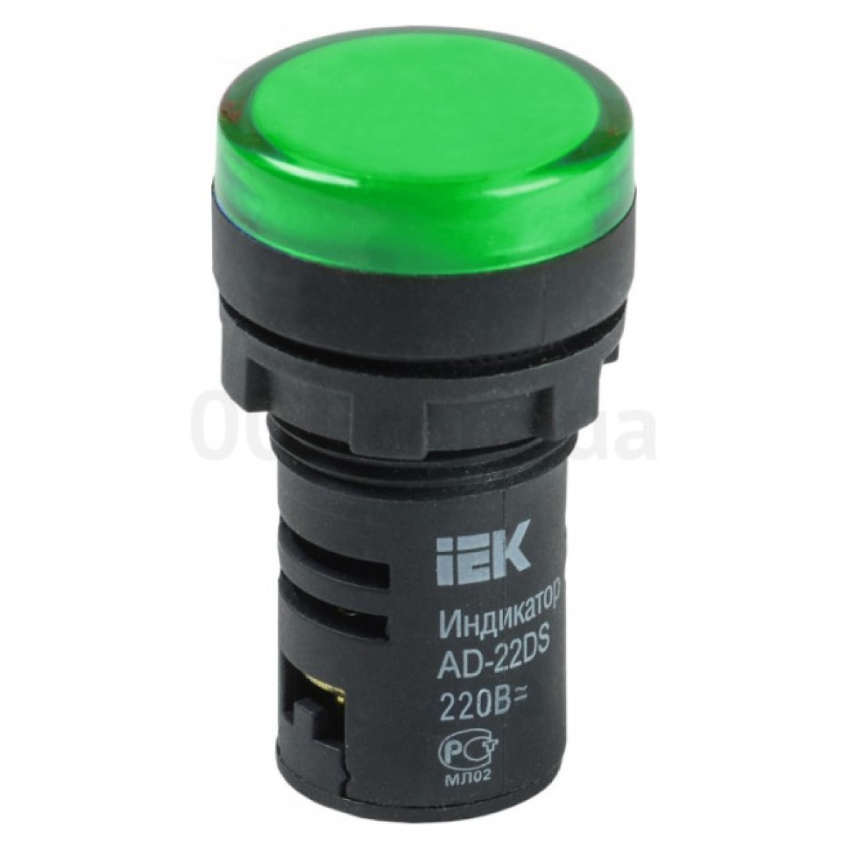 Лампа AD-22DS LED-матрица d22 мм зеленая 230В AC, IEK 256_256.jpg
