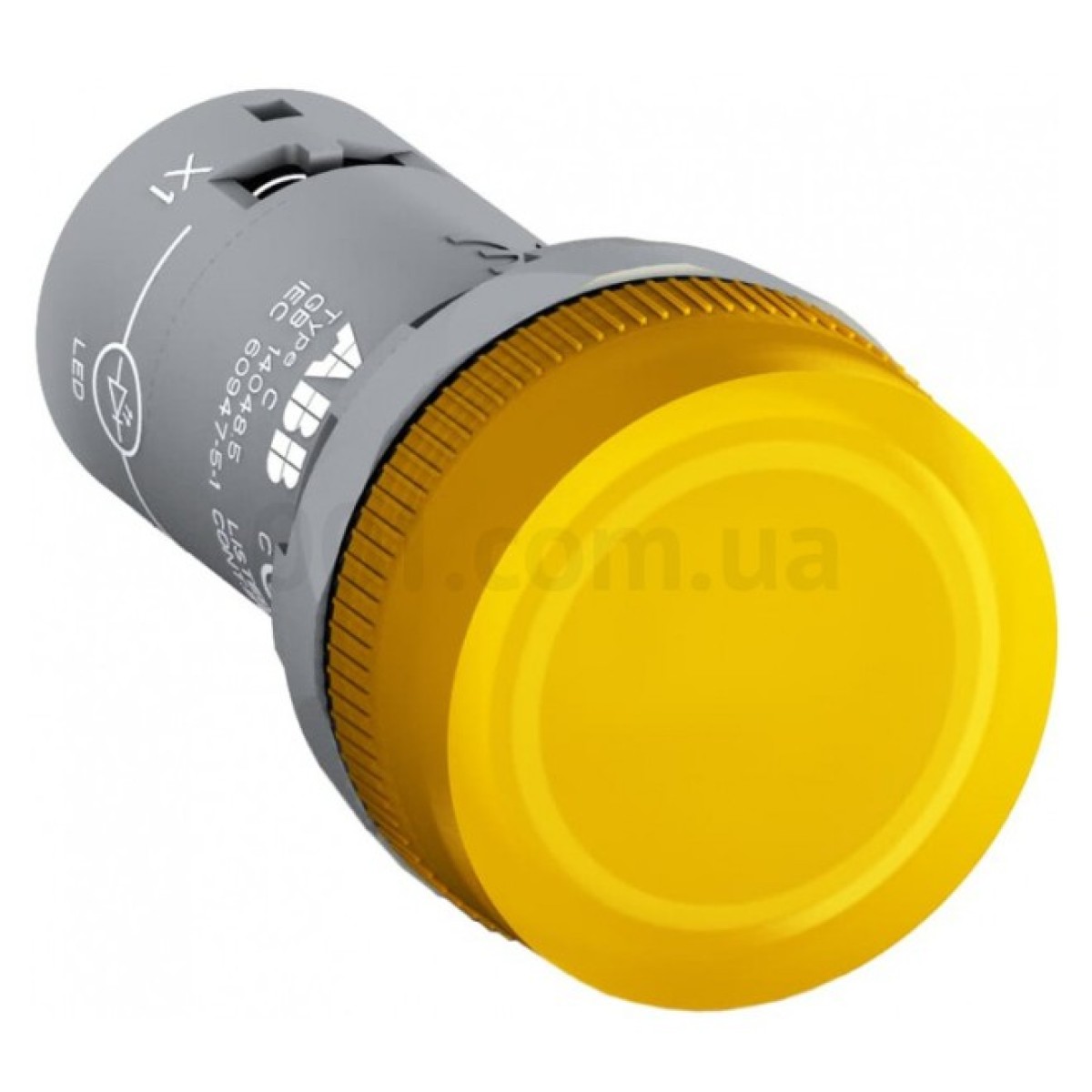 Лампа светосигнальная LED 24В AC/DC желтая CL2-502Y, ABB 256_256.jpg