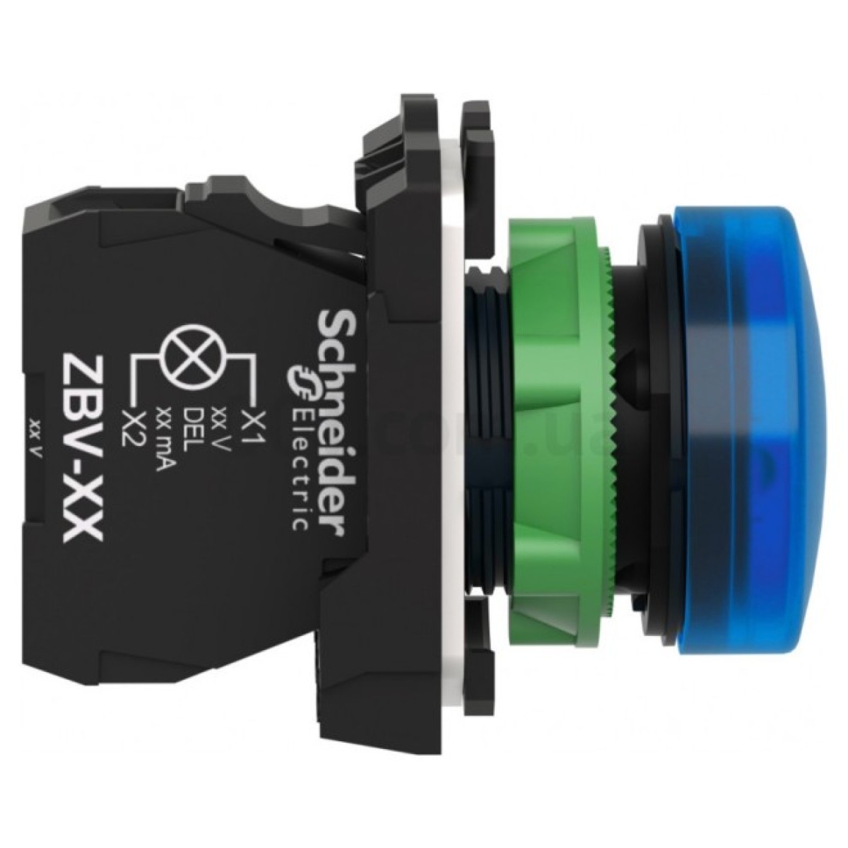 Лампа світлосигнальна LED 22мм 24В AC/DC синя XB5, Schneider Electric 98_98.jpg - фото 5