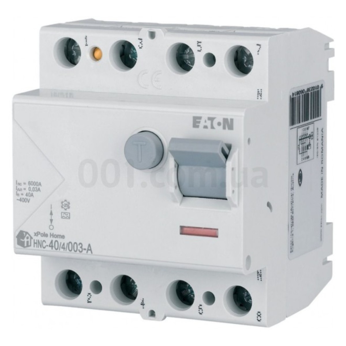 Устройство защитного отключения (УЗО) HNC-40/4/003-A 4Р 40/0,03А 4,5кА, Eaton 256_256.jpg